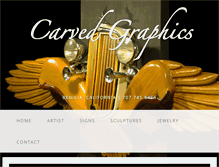 Tablet Screenshot of carvedgraphics.net